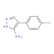 4-(4-Chloro-phenyl)-2H-pyrazol-3-ylamine 40545-65-1
